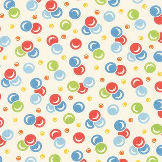It's Elementary - Bubbles Cream Yardage