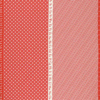 It's Elementary - Four in One Red Yardage