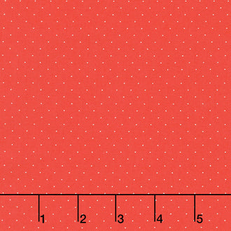 It's Elementary - Pindot Red Yardage