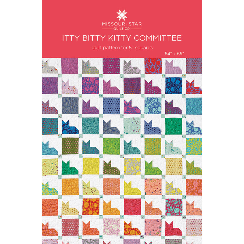 Itty Bitty Kitty Committee Quilt Pattern by Missouri Star Primary Image