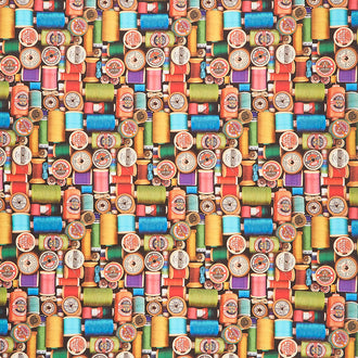 I've Got a Notion - Threads Black Multi Yardage
