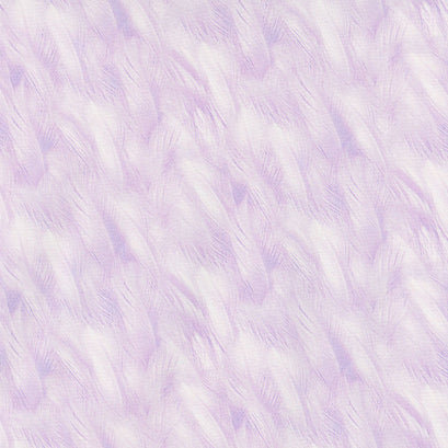 Jacaranda - Feathers Pale Purple Yardage