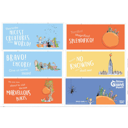 James and the Giant Peach - James and the Giant Peach Soft Book Panel