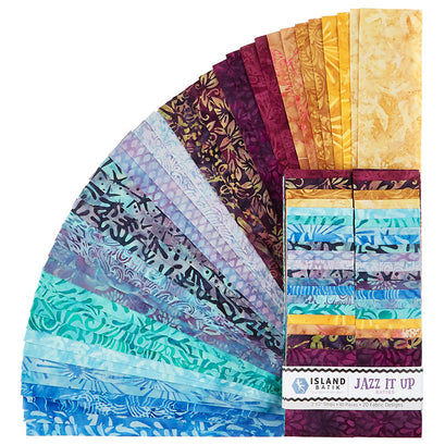 Jazz It Up Batiks Favorites Strips