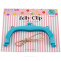 JELLY CLIP 7" TURQUOISE