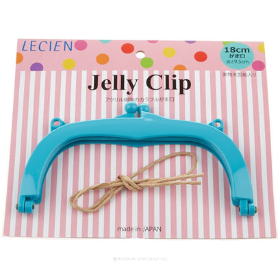 JELLY CLIP 7" TURQUOISE