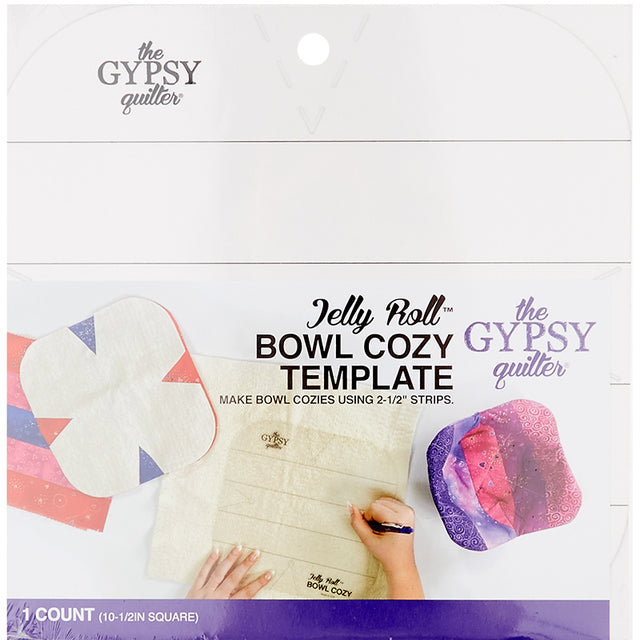 Jelly Roll Bowl Cozy Template