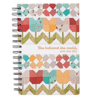 Jenny's Quilting Journal - She Believed She Could, Sew She Did