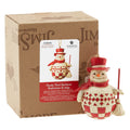 Jim Shore Heartwood Creek Nordic Noel Snowman Ornament