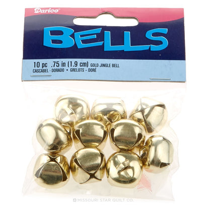 Jingle Bells 3/4" Gold
