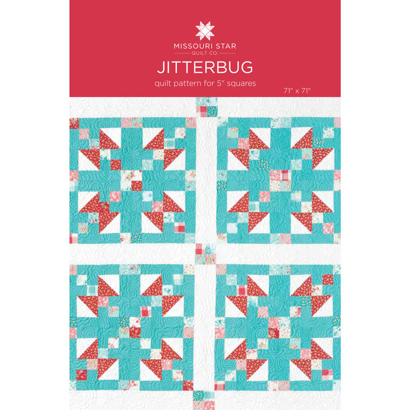 Jitterbug Quilt Pattern by Missouri Star