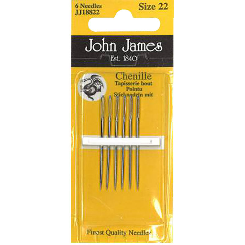 John James Chenille Needles - Size 22