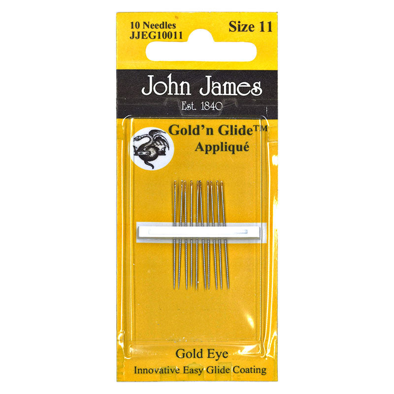 John James Gold'n Glide™ - Appliqué Size 11