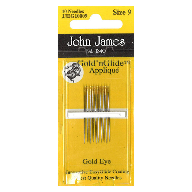 John James Gold'n Glide™ - Appliqué Size 9
