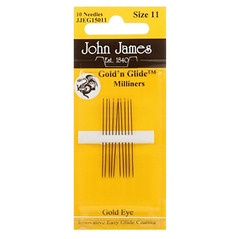John James Gold'n Glide™ - Milliners/Straw Size 11