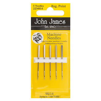 John James Machine Needles - Regular Sharp Point 14/90