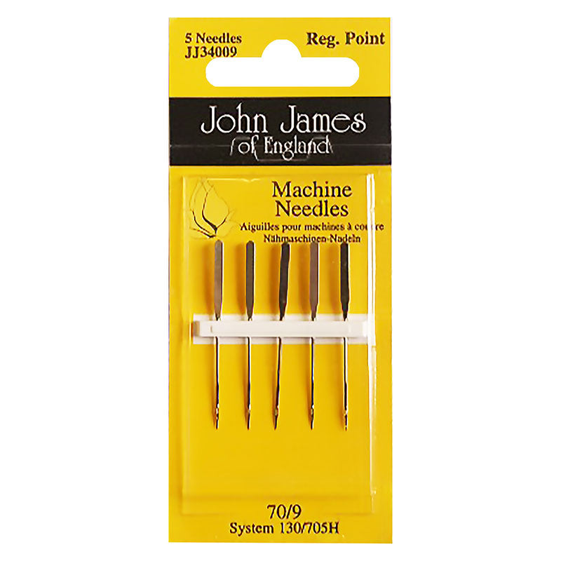 John James Machine Needles - Regular Sharp Point 9/70