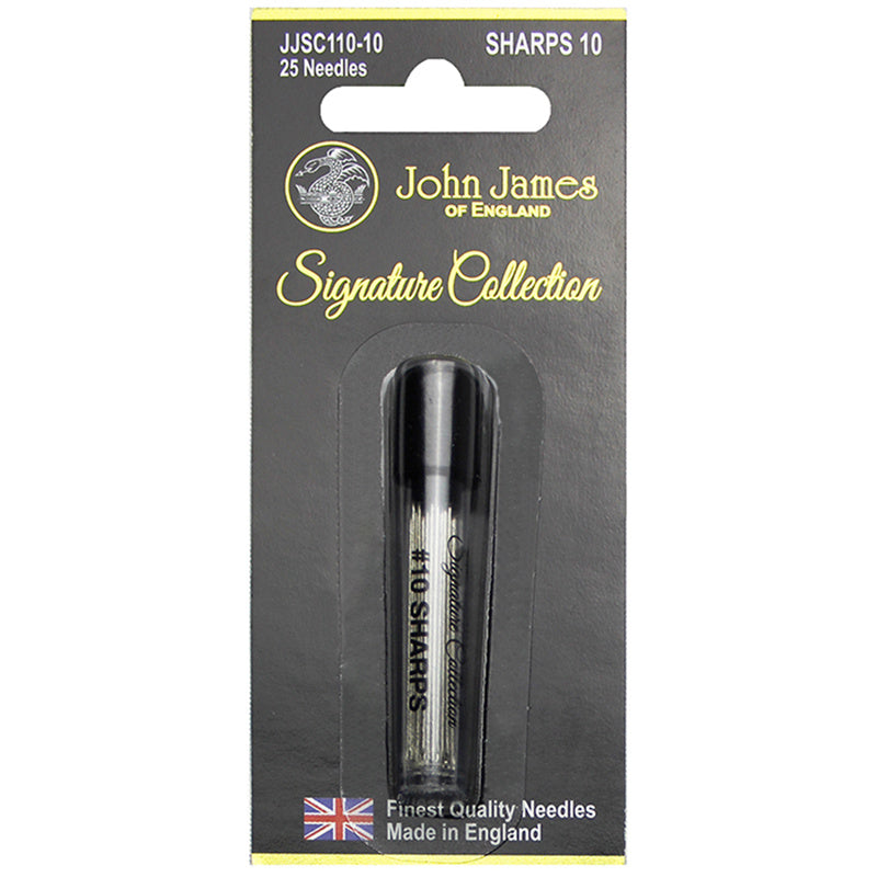 John James Signature Needle Collection - Size 10 Sharps