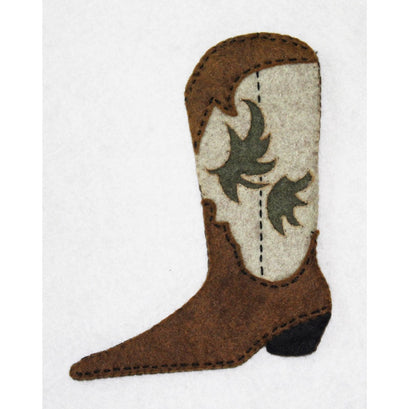 Josey Cowgirl Boot Wool Felt Kit