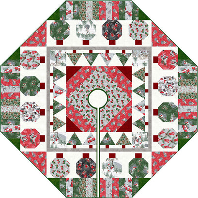 Joyful Tidings Tree Skirt Kit