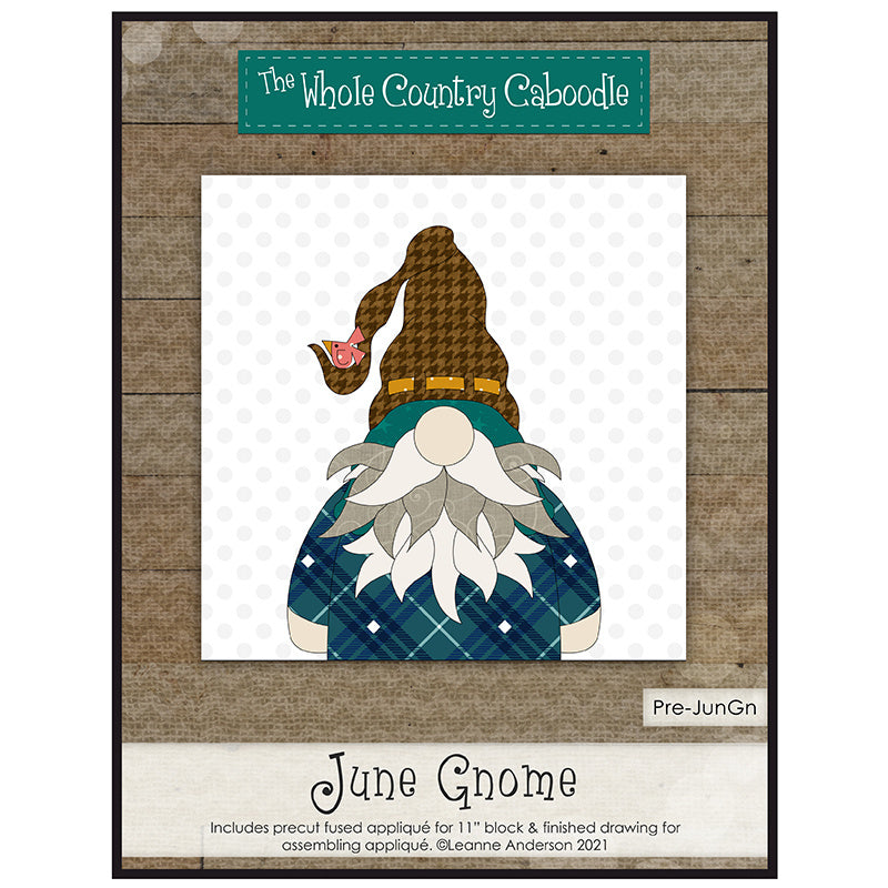 June Gnome Precut Fused Appliqué Pack Primary Image
