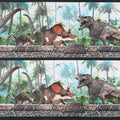Jurassic - Dinosaur Border Multi Yardage
