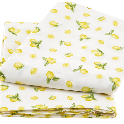 Just Lemons - Small Tossed Lemons Yellow 2 Yard Cut