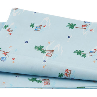 Just Shellin' - Life's a Beach Aqua 2 Yard Cut