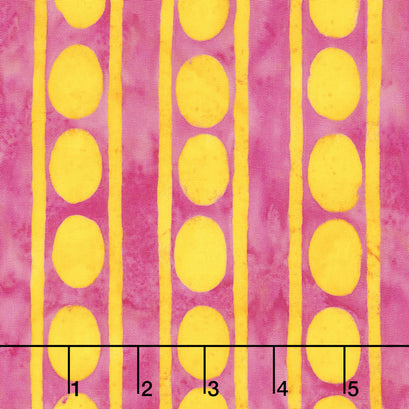Kaffe Artisan Batik - Soprano Artisan Peapods Pink Yardage