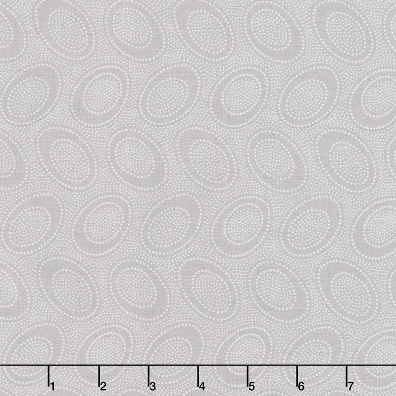 Kaffe Classics - Aboriginal Dot Silver Yardage Primary Image