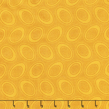 Kaffe Classics - Citrus Aboriginal Dot Gold Yardage
