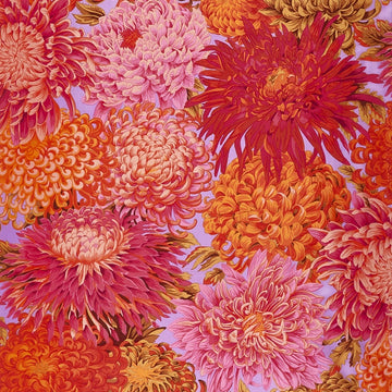 Kaffe Classics - Lipstick Japanese Chrysanthemum Pink Yardage