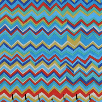Kaffe Classics - Zig Zag Cool Yardage
