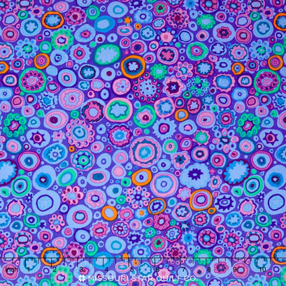 Kaffe Collective - Cool 2016 Classics Paper Weight Blue Yardage