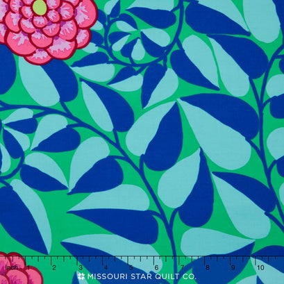 Kaffe Collective - Jewel Vine Emerald Yardage