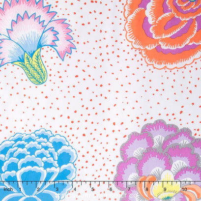 Kaffe Collective - Pastel Corsage White Yardage