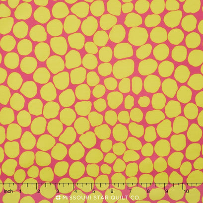 Kaffe Collective - Pastel Jumble Lemon Yardage