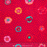 Kaffe Collective - Warm 2016 Classics Guinea Flower Red Yardage Primary Image