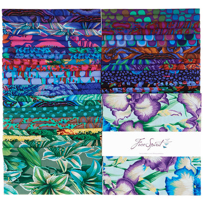 Kaffe Fassett Collective August 2020 Cold 10" Squares