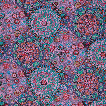 Kaffe Fassett Collective - August 2020 Hot Millefiore Dusty Yardage Primary Image