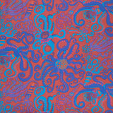 Kaffe Fassett Collective - August 2020 Hot Octopus Red Yardage Primary Image