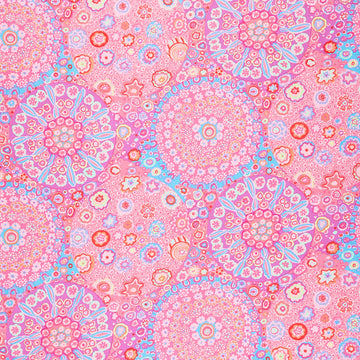 Kaffe Fassett Collective August 2020 - Millefiore Mauve Yardage Primary Image