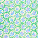 Kaffe Fassett Collective August 2021 - Flower Net Green Yardage