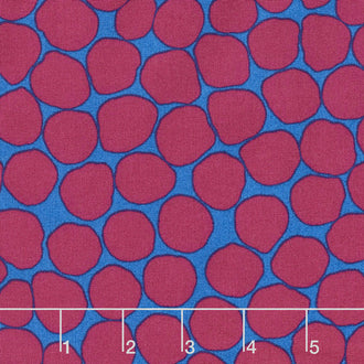 Kaffe Fassett Collective Fall 2017 - Dusk Jumble Maroon Yardage