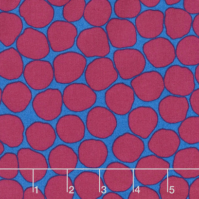 Kaffe Fassett Collective Fall 2017 - Dusk Jumble Maroon Yardage