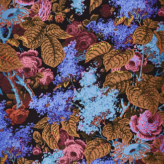 Kaffe Fassett Collective Fall 2017 - Dusk Lilac Dark Yardage
