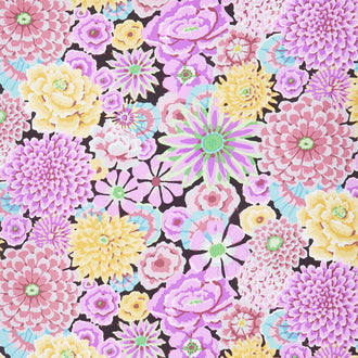 Kaffe Fassett Collective Fall 2018 - Day Enchanted Grey Yardage