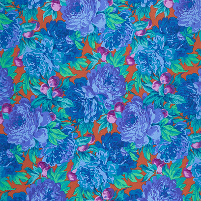 Kaffe Fassett Collective - February 2020 Warm Luscious Blue Yardage