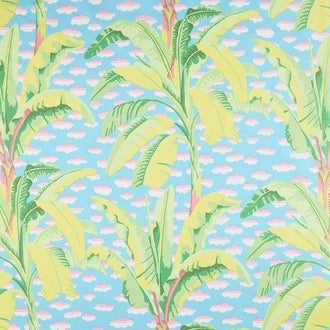 Kaffe Fassett Collective - February 2021 Cool Banana Tree Green Yardage