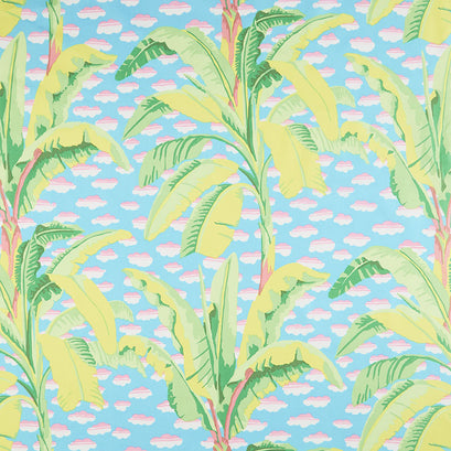 Kaffe Fassett Collective - February 2021 Cool Banana Tree Green Yardage